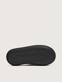 Women's Space-Star slip-ons black leather