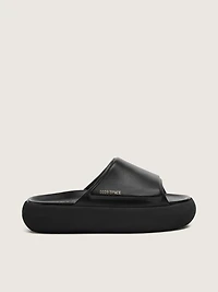 Women's Space-Star slip-ons black leather