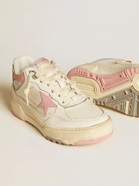 Women’s Forty2 with pink star and white leather heel tab