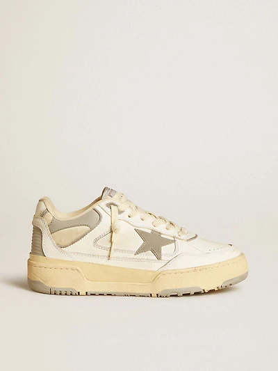 Women’s Forty2 with grey star and white leather heel tab