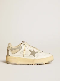 Women’s Forty2 with grey star and white leather heel tab
