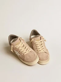 Women's Stardan old rose suede with white leather star and heel tab