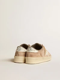 Women's Stardan old rose suede with white leather star and heel tab