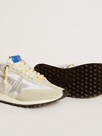 Women’s Marathon with white nylon upper and silver star