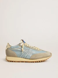 Women’s Marathon with light blue nylon upper and pastel star
