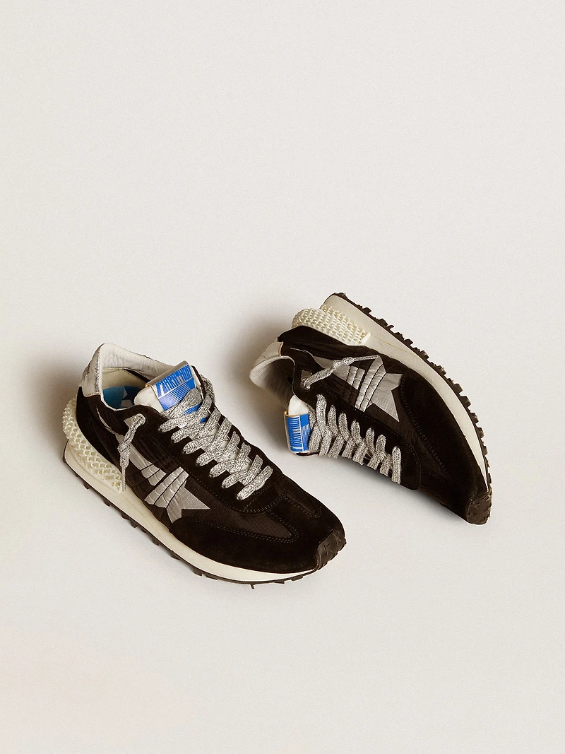 Women’s Marathon with black ripstop nylon upper and silver star