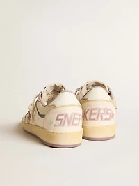 Women's Ball star nappa leather with mauve TPU and heel tab