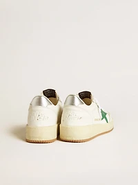 Women's Ball star with green leather and metallic heel tab