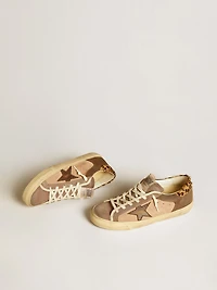 Women’s Super-Star suede with leather star and pony skin heel tab