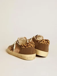 Women’s Super-Star suede with leather star and pony skin heel tab