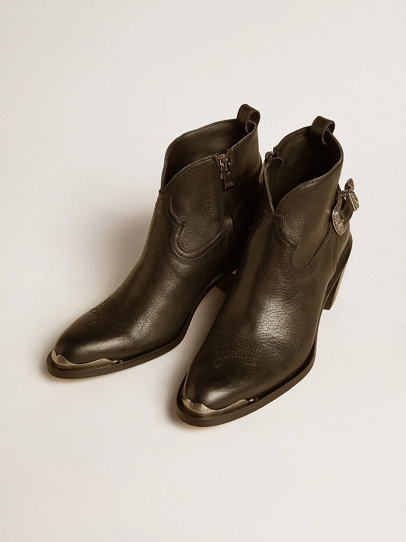 Patty ankle boots black leather