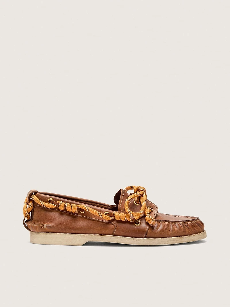 Women's Cruise loafer tobacco-colored leather