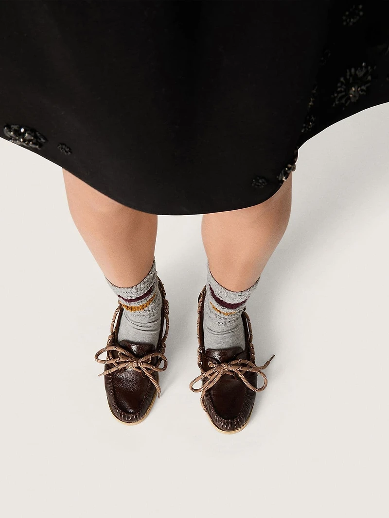 Women's Cruise loafer glossy dark brown leather