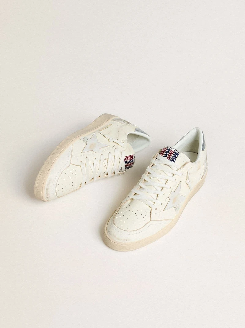 Women’s Ball star LTD with patchwork and metallic leather heel tab