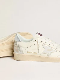 Women’s Ball star LTD with patchwork and metallic leather heel tab