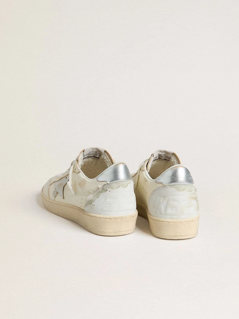 Women’s Ball star LTD with patchwork and metallic leather heel tab