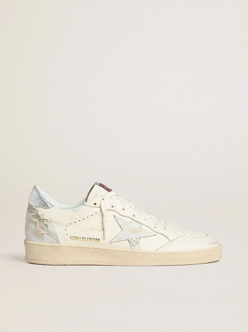 Women’s Ball star LTD with patchwork and metallic leather heel tab