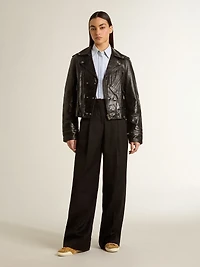 Women's True-Star tobacco-colored suede with white star and platinum heel tab