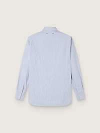 Women's shirt with narrow stripes