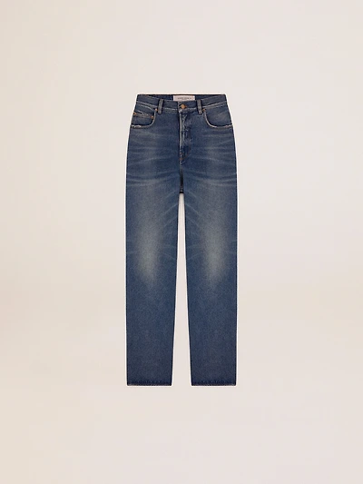 Women's jeans with medium wash