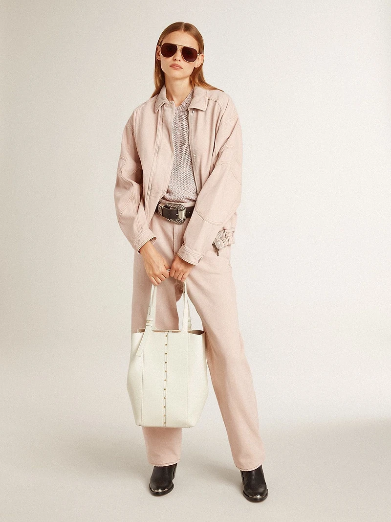 Women's pink jeans