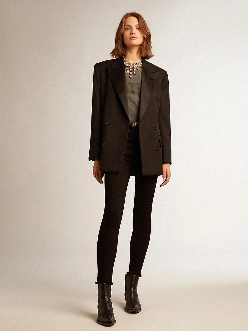 Women's black skinny jeans