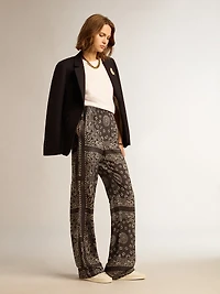 Women’s single-breasted blazer dark blue wool gabardine
