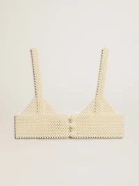 Women’s string of pearls top
