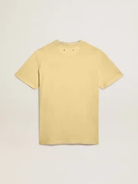 Women's T-shirt cotton jersey with embroidery on the neck and heart