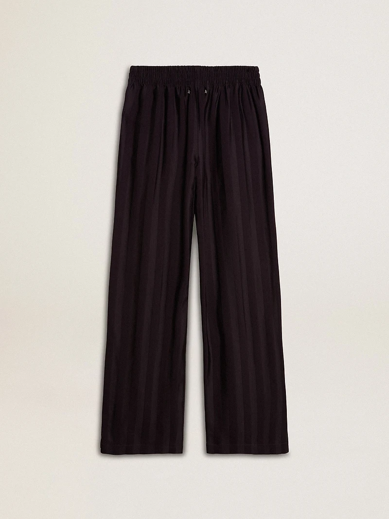 Women's joggers with ankle slit