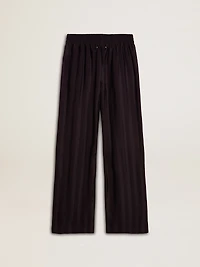 Women's joggers with ankle slit