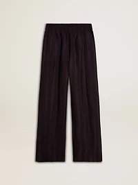 Women's joggers with ankle slit