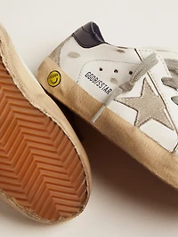 Super-Star Young with suede star