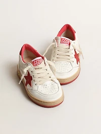 Ball Star Young in nappa with red leather star and heel tab