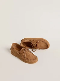 Young Cruise loafer light brown suede