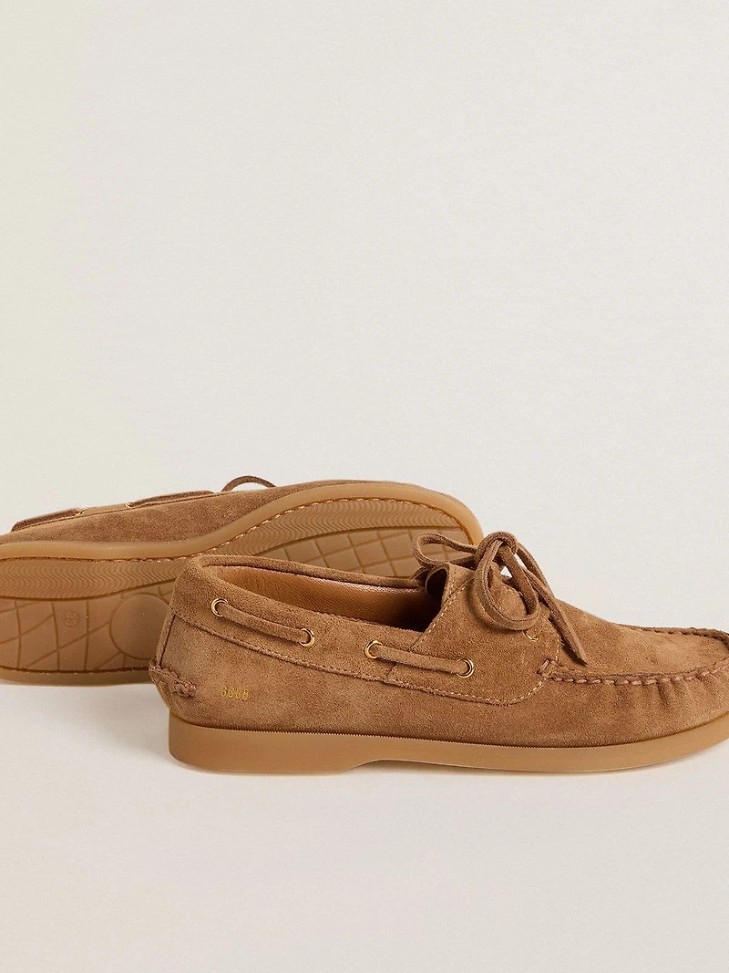 Young Cruise loafer light brown suede