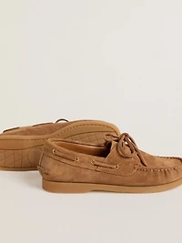 Young Cruise loafer light brown suede