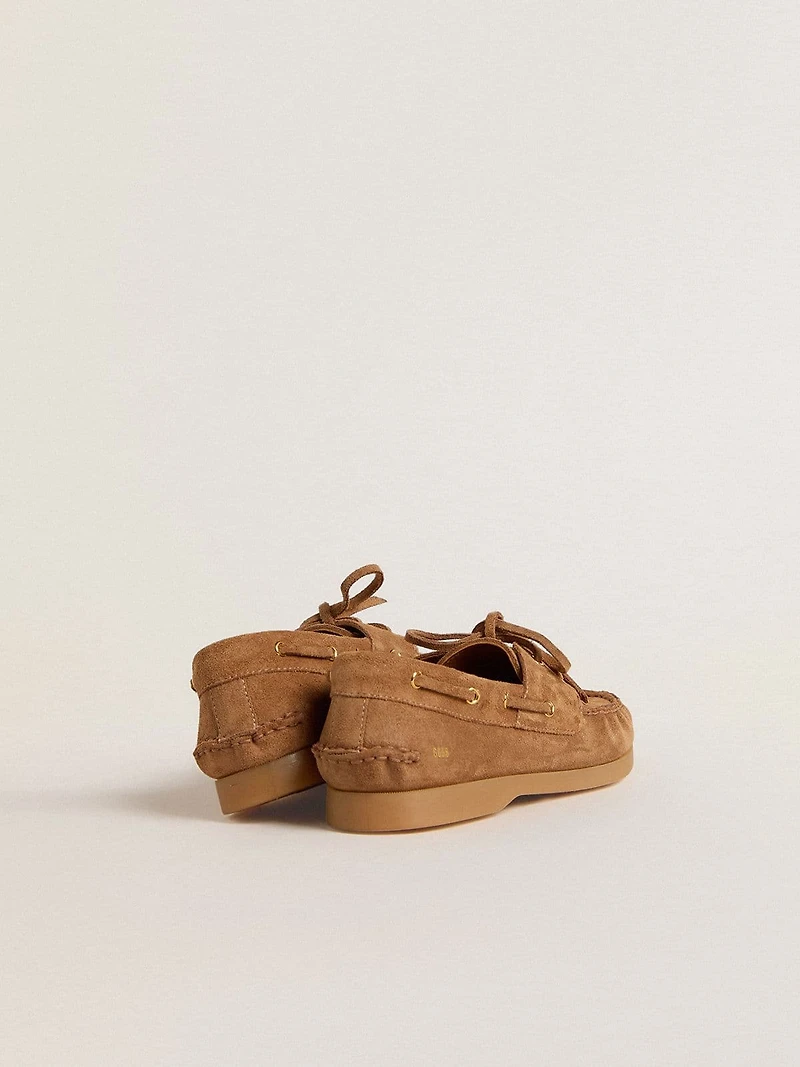 Young Cruise loafer light brown suede