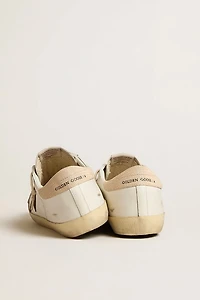 Men’s Super-Star sneakers with brown suede star and heel tab