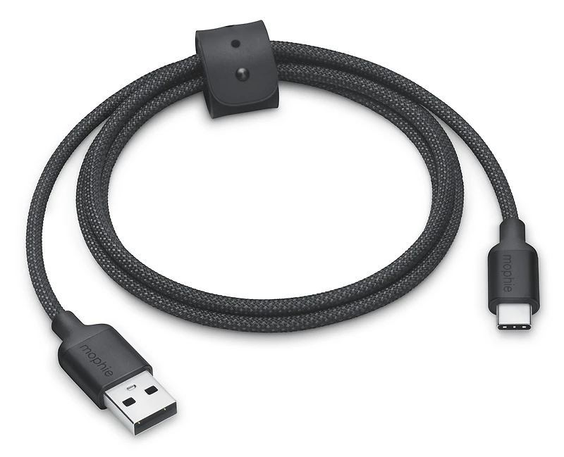 mophie USB-A to USB-C Charge Cable (1m) - Black