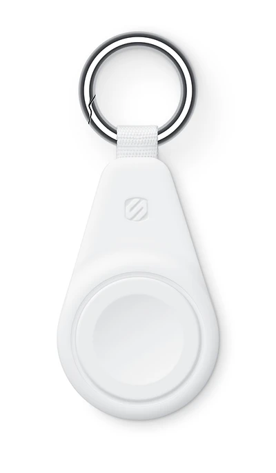 Scosche WatchIt Keychain Apple Watch Magnetic Fast Charger - White