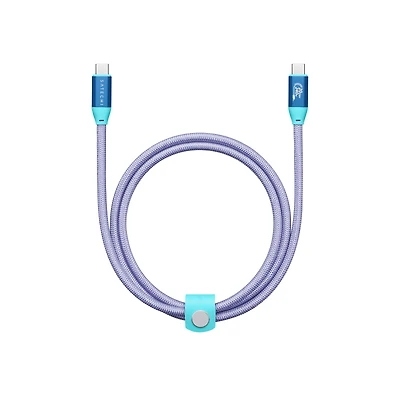 Satechi USB-C to USB-C Data and Charge Cable (1m) - Deep Purple