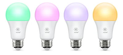 GE Cync Reveal Smart A19 Lights (4 Pack)