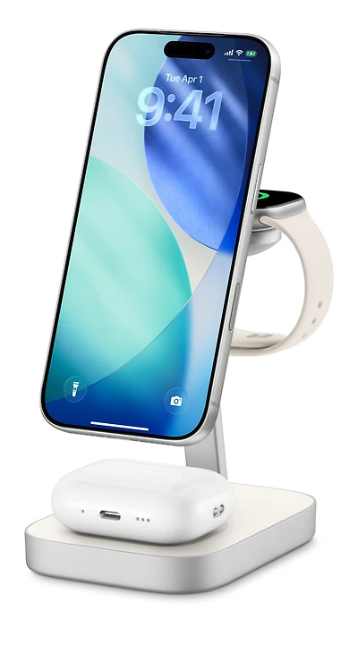 mophie 3-in-1 Wireless Charge Stand