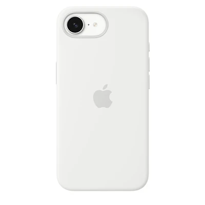 iPhone 16e Silicone Case – White