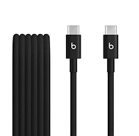 Two-Pack Beats USB-C to USB-C Woven Cables – Bolt Black