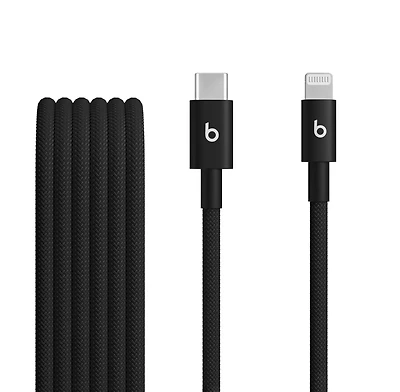 Beats USB-C to Lightning Woven Cable (1.5 m / 5 ft.) – Bolt Black