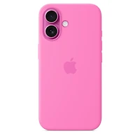 iPhone 16 Silicone Case with MagSafe – Peony