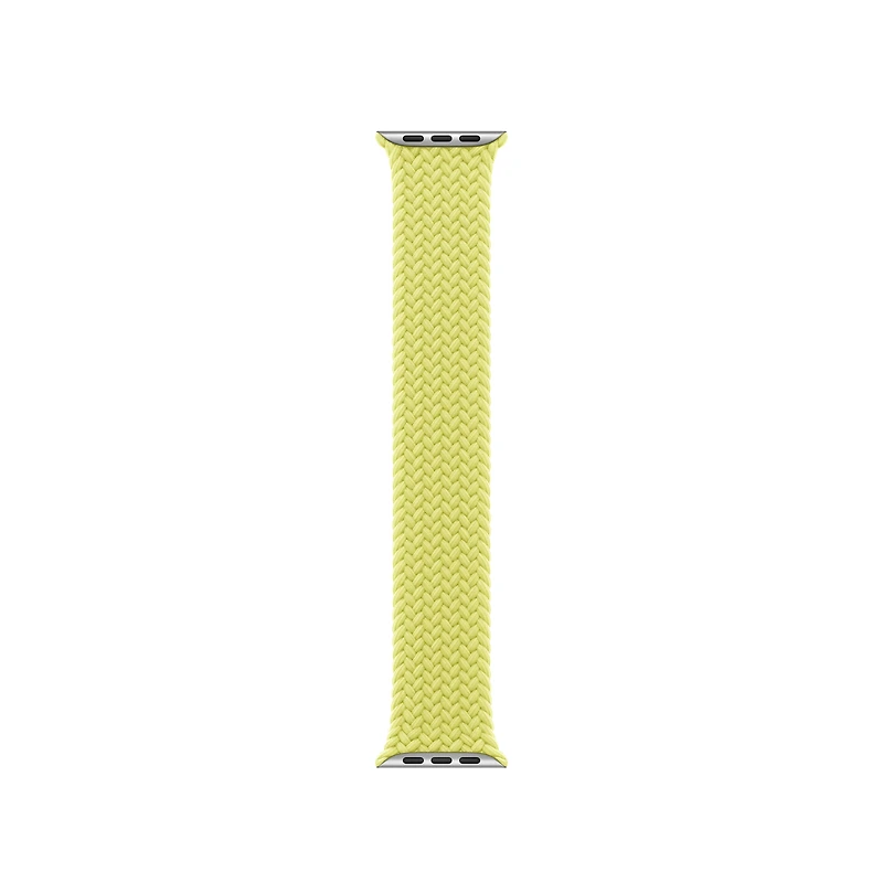42mm Neon Yellow Braided Solo Loop - Size 1