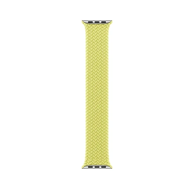 46mm Neon Yellow Braided Solo Loop - Size 4